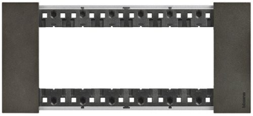 Рамка горизонтальная Legrand BTicino Living Now 1-м. 6 мод. металл космос фото Рамка горизонтальная Legrand BTicino Living Now 1-м. 6 мод. металл космос картинка